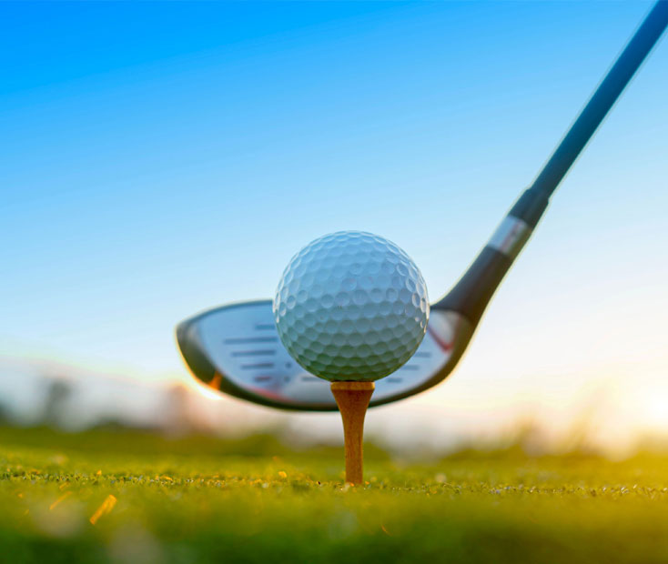 Golfing